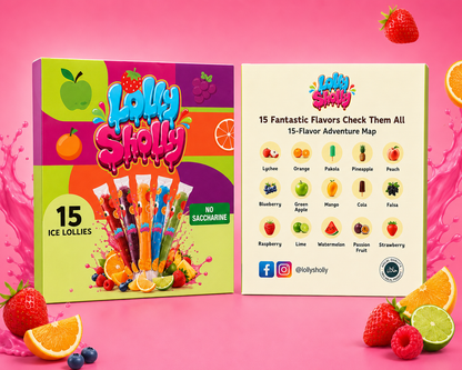 15 Different Flavors (Box of 15 Lollies)